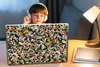 MuchoWow® Laptop Aufkleber Sticker Cover Blumen - Produktbild-Vorschau 3