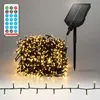 ECD Germany Solar Lichterkette Aussen 16m 800 LED Warmweiß, Produktbild-Vorschau 1