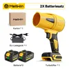 Akku-Laubbläser 850w,Bürstenloser Motor,350m/S Turbo Produktbild-Vorschau 3