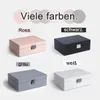 Unyqoos® Schmuckkästchen für Damen & Mädchen – rechteckige Produktbild-Vorschau 5