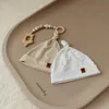 Muminky | Babymützen Set 2 Stück - Beige&Weiß - Baumwolle - Produktbild-Vorschau 2