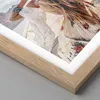 Gerahmtes Poster - Rahmen in heller Eiche - Frau Boot Produktbild-Vorschau 2
