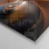 Bilder auf glas - Grafik konzept abstraktion - 100x70cm - Produktbild-Vorschau 5