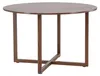 Durango eetkamertafel Ø120cm walnootdecor. Productafbeelding-voorbeeld 3
