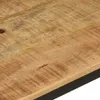 vidaXL Wandregal 40x30x32 cm Massivholz Mango und Eisen Produktbild-Vorschau 4
