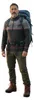 CMP Knitted Herren Pullover half zip mit Wolle grau 54 Produktbild-Vorschau 4