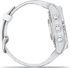 Side view of a white and silver smartwatch. Náhľad obrázku produktu