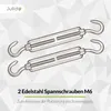 hanSe Sonnensegel Befestigungs Kit Aufbauset Edelstahl M6 Produktbild-Vorschau 7
