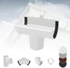 RAINWAY S Regenrinnen System (Rinnenstutze weiß) - PVC-U Produktbild-Vorschau 1