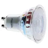 A close-up studio shot of a Philips LED light bulb. Produktbild-Vorschau