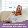 Habibi Plush Premium Wärmetier Nackenwärmer Fuchs Hirse Produktbild-Vorschau 13