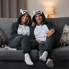 Onesie Kigurumi Pyjamas Lemur Verkleidung Kostüm S: 145 - Produktbild-Vorschau 4
