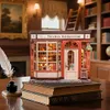 Stavebnice Cutebee Thames Bookstore CWGB405, dřevo, 22 x 14 Náhled obrázku produktu 5
