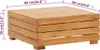 vidaXL 2 tlg. Garten Lounge Set mit Kissen Massivholz Produktbild-Vorschau 8