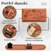 Damen Vintage Leder RFID Geldbörse Paolo Peruzzi T-05-OR Produktbild-Vorschau 2