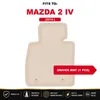 DURBAN Beige Velours-Fahrerfußmatte für Mazda 2 IV Produktbild-Vorschau 17