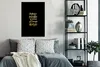 MuchoWow® Gerahmtes Poster Zuversicht - Gold - Schwarz - Produktbild-Vorschau 4