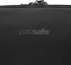A close-up shot of a black bag with the brand name 'pacsafe' embossed on it. Anteprima dell’immagine prodotto