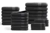 DoubleDry Hotel Kollektion Handtücher Set - 30 Teilig - Produktbild-Vorschau 1
