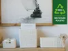 Úložný košík Jute okrúhly béžový plast 17 x 13 x 17 cm Náhľad obrázku produktu 8