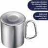 Westmark Edelstahltasse mit Karabinerhenkel, 300 ml, Produktbild-Vorschau 6