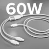 SBS Sdoppiatore USB Type-C Con Doppia Uscita USB-C 60W Anteprima dell’immagine prodotto 2