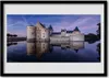 Bild 100x70 MDF-Rahmen Wandkunst Castle Wasser Architektur Produktbild-Vorschau 1