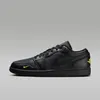 Nike Jordan 1 Low "Black Elephant Print" Schwarz, Größe: 41 Produktbild-Vorschau 1