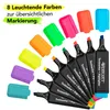 WESTCOTT E-744252 00 Textmarker farbsortiert, 8 St. Vista previa de la imagen del producto 2