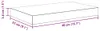 vidaXL Schweberegale 2 Stk. Hochglanz-Grau 40x23x3,8 cm MDF Produktbild-Vorschau 8