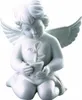 Rosenthal Engel mit Blumentopf Engel gross Weiss matt Produktbild-Vorschau 2