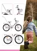 Kinderfahrrad - 20 Zoll - Hellrosa - für 5-8 Jahre - mit Produktbild-Vorschau 3