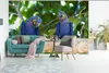 MuchoWow® Fototapete für Wohnzimmer oder Schlafzimmer Produktbild-Vorschau 2