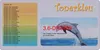 A marketing image with a list of compatible printers and a dolphin graphic. Produktbild-Vorschau