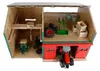 KidsGlobe Werkstatt mit Lagerraum 1:32 Dach aufklappbar Anteprima dell’immagine prodotto 3