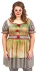 Plus Size Horrorclown-Kostüm für Damen - XXL Produktbild-Vorschau 4