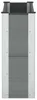 vidaXL: Jardín elevado gris, 100 x 30 x 72 cm, fabricado Vista previa de la imagen del producto 4