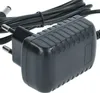 A black power adapter with a European plug and a black cable. Produktbild-Vorschau