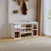 Skríň Na Topánky S Sedadlom Loft Biela Lavica Prechodová Náhľad obrázku produktu 2