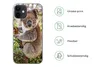 MuchoWow® Handyhülle Schutzhülle Hülle für iPhone 12 Koala Produktbild-Vorschau 7