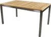 Lesli Living Diningtisch "Marmaris" Teak mit Edelstahl Produktbild-Vorschau 1