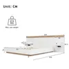MODFU Klassische Betten Holzbett Bettanlage 180x200cm mit 2 Produktbild-Vorschau 7