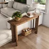Stolik konsolowy, 105 cm, 2-poziomowy stolik wejściowy, Podgląd zdjęcia produktu 5
