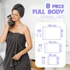Set di asciugamani Cloud Pillow, 8 pezzi – 100% cotone Anteprima dell’immagine prodotto 3