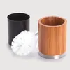 MSV toiletborstel van bamboe H x B x D 37 x 8 x 8 cm Produktbild-Vorschau 6