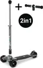 Mikro-Kickboard Monster 2in1 Grau Produktbild-Vorschau 1