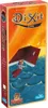 The image shows the front and side of a board game box for 'Dixit Quest'. The artwork on the box depicts a surreal scene of a person flying on an open book over a wavy sea under a sunset. Náhled obrázku produktu