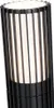 Design Außenpollerleuchte Schwarz 80 cm IP44 Boris Produktbild-Vorschau 2