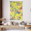 MuchoWow® Wandteppich Wandbehang Blumen - Pastell - Farben Produktbild-Vorschau 2