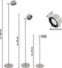 MeLiTec LED-Stehleuchte ST55, USB-C, aufladbar, moderne Produktbild-Vorschau 3